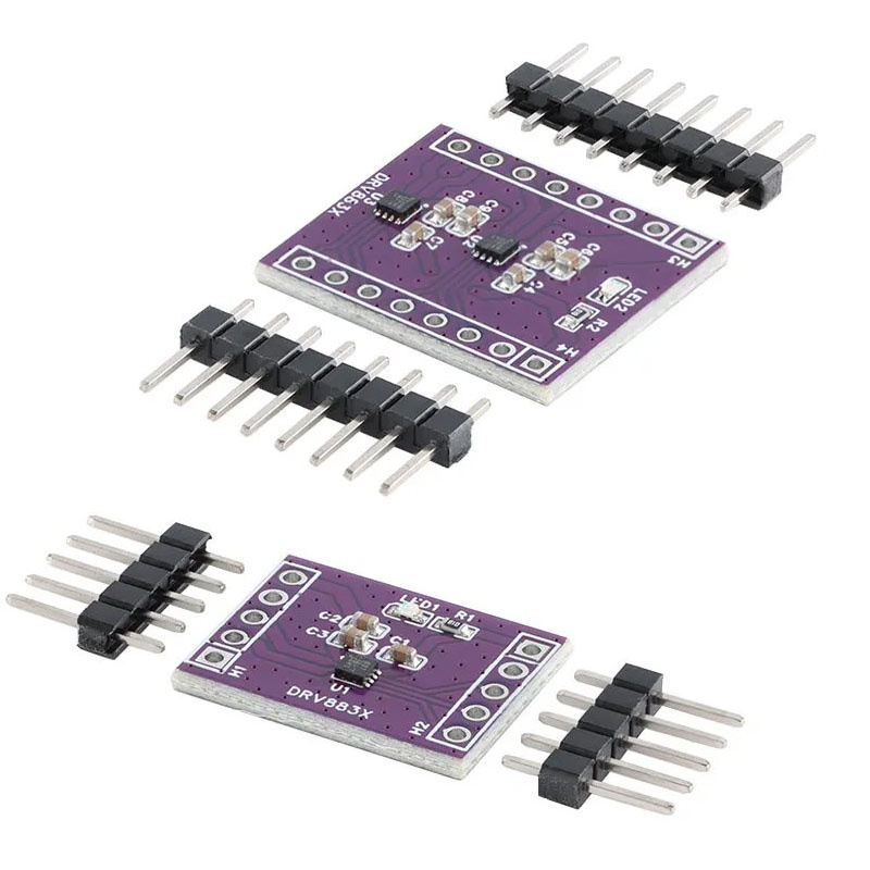Stepper Motor - DRV8837 1/2 채널 DC H-브리지 모터