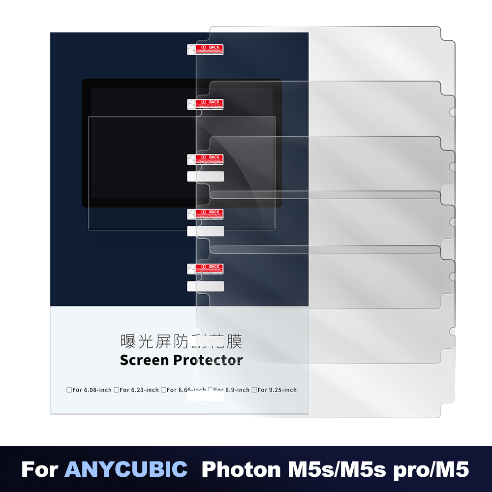 3D Printing Xyz - 5PCS 화면 보호기, Anycubic Photon M5s