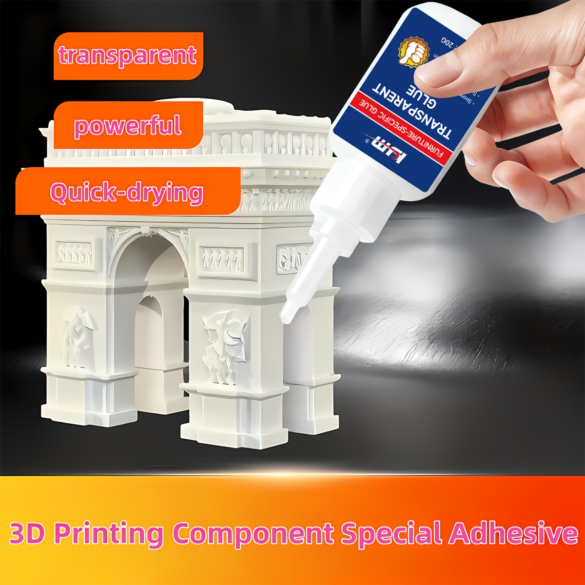 3D Printing Glue Stick - 3D 프린팅 부품용 속건성 투명 접착제