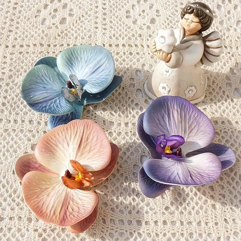 3D Printing Plastic - 3D 프린팅 나비 난초 머리 장식,