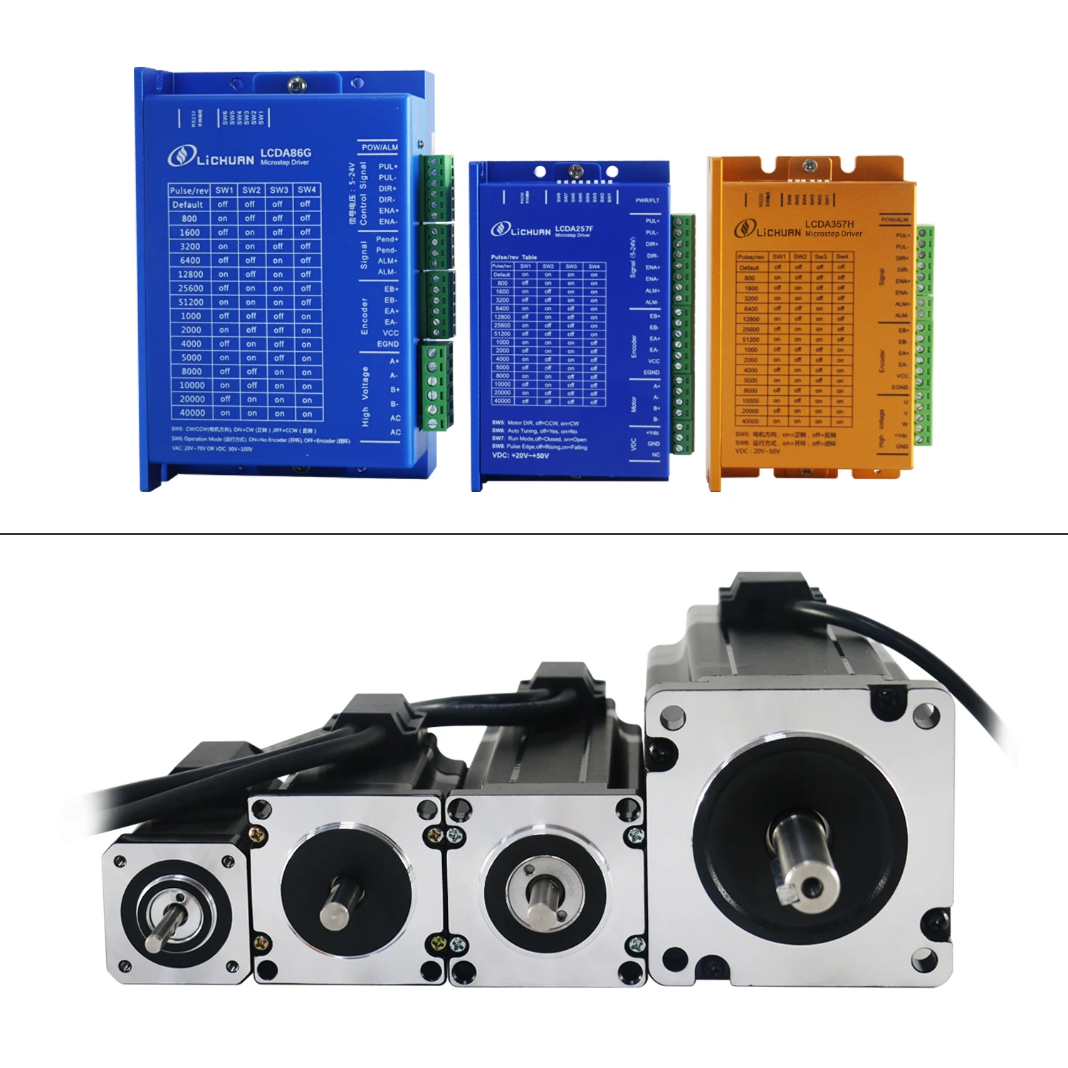 Stepper Motor - 2026 리촨 2상 Nema24 2.8Nm/4.5Nm/4.8Nm/5.5Nm 브레이크