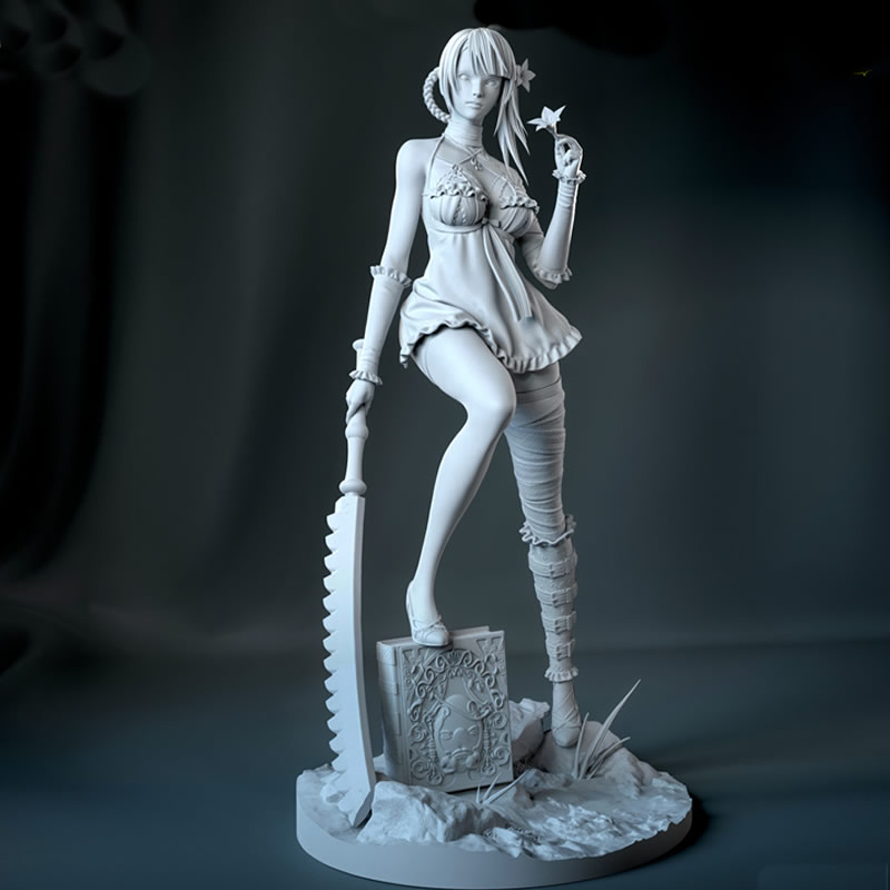 3D Printing Character - 게임 캐릭터 6004 케인 3D 프린트