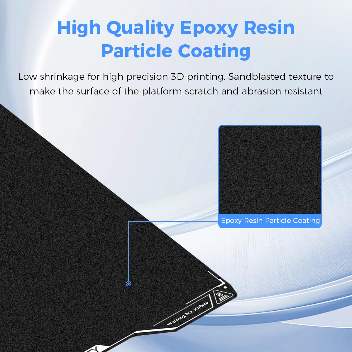 Creality Hi 에폭시 수지 빌드 플레이트, 28 - 3D Printing Xyz 리뷰 및 가격