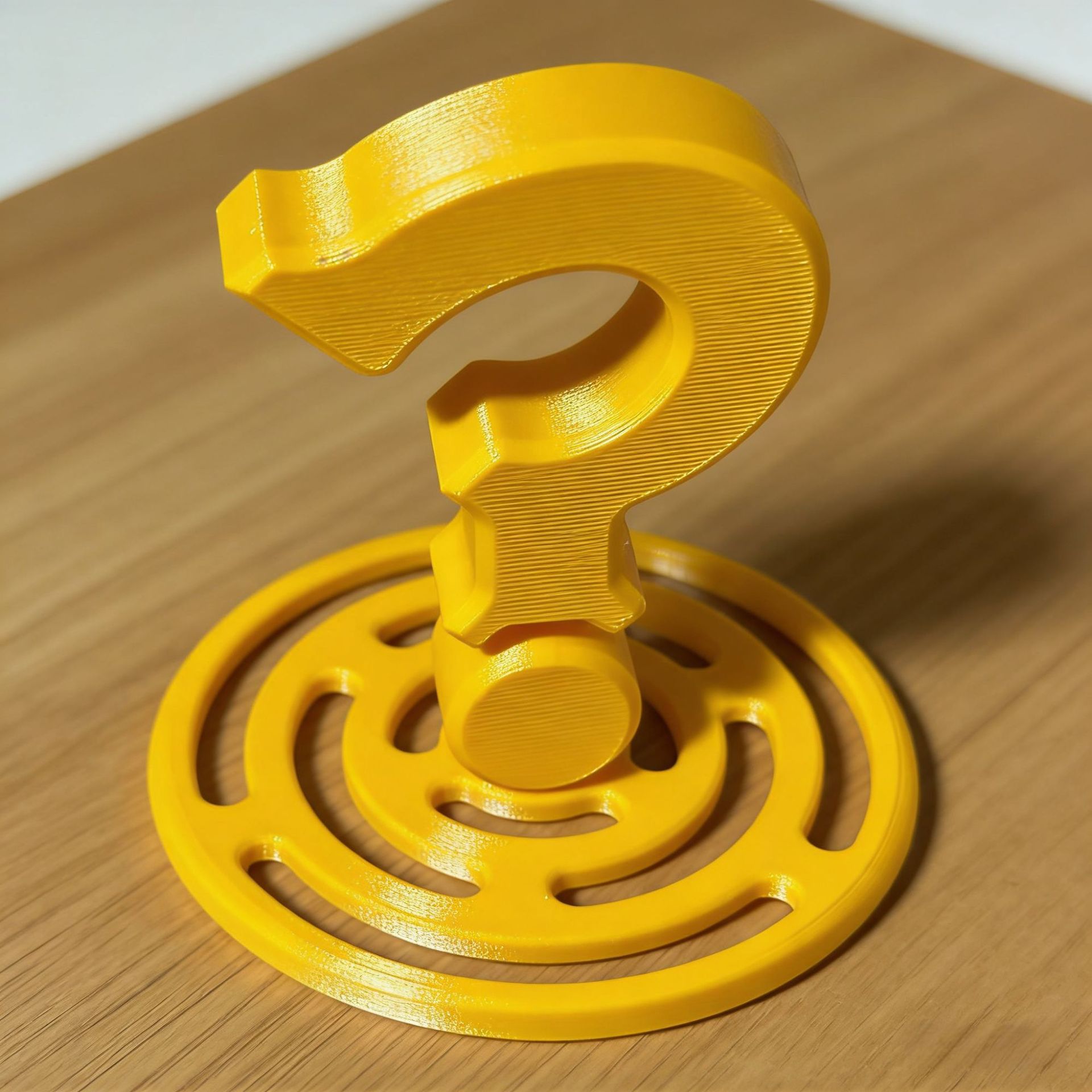 리그 오브 레전드 물음표 모양의 창의적인 장식 바닥 배 - 3D Printing Question 리뷰 및 가격