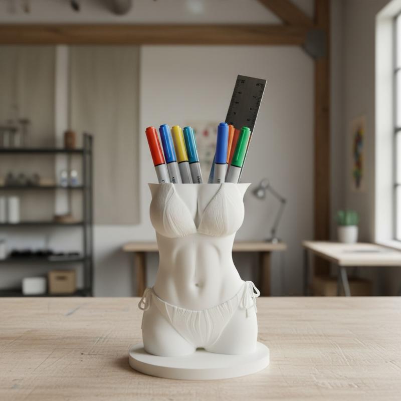 비키니 바디 펜 홀더 3D 프린팅 재미있는 질감 여성  - 3D Printing Pen For Adults 리뷰 및 가격