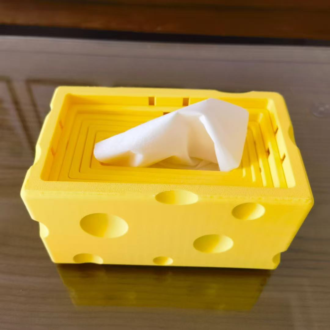 3D 프린팅 치즈 모양 티슈 박스, 자동 낮추기 디자인 - 3D Printing Question 리뷰 및 가격