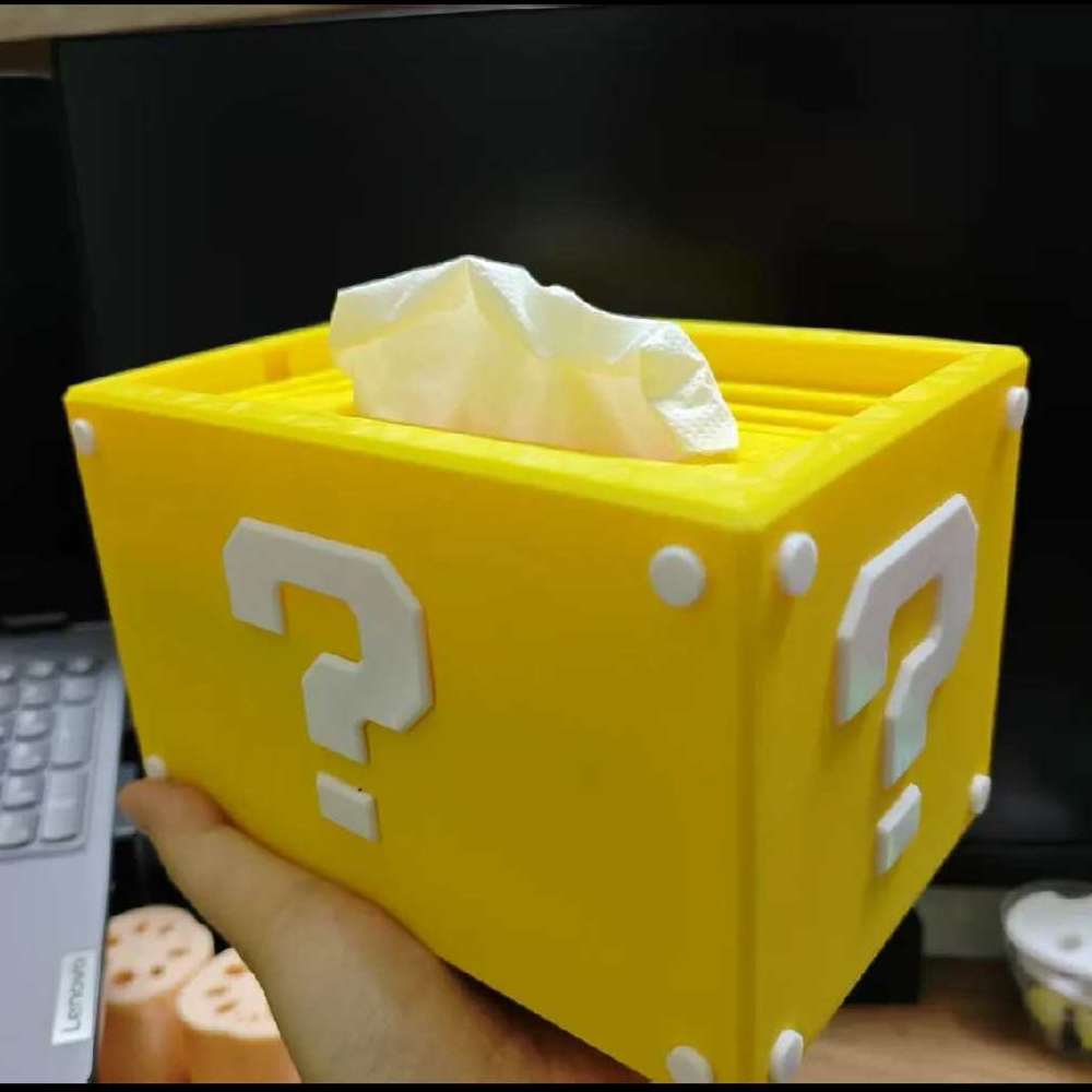 3D 프린팅 치즈 모양 티슈 박스, 자동 낮추기 디자인 - 3D Printing Question 리뷰 및 가격