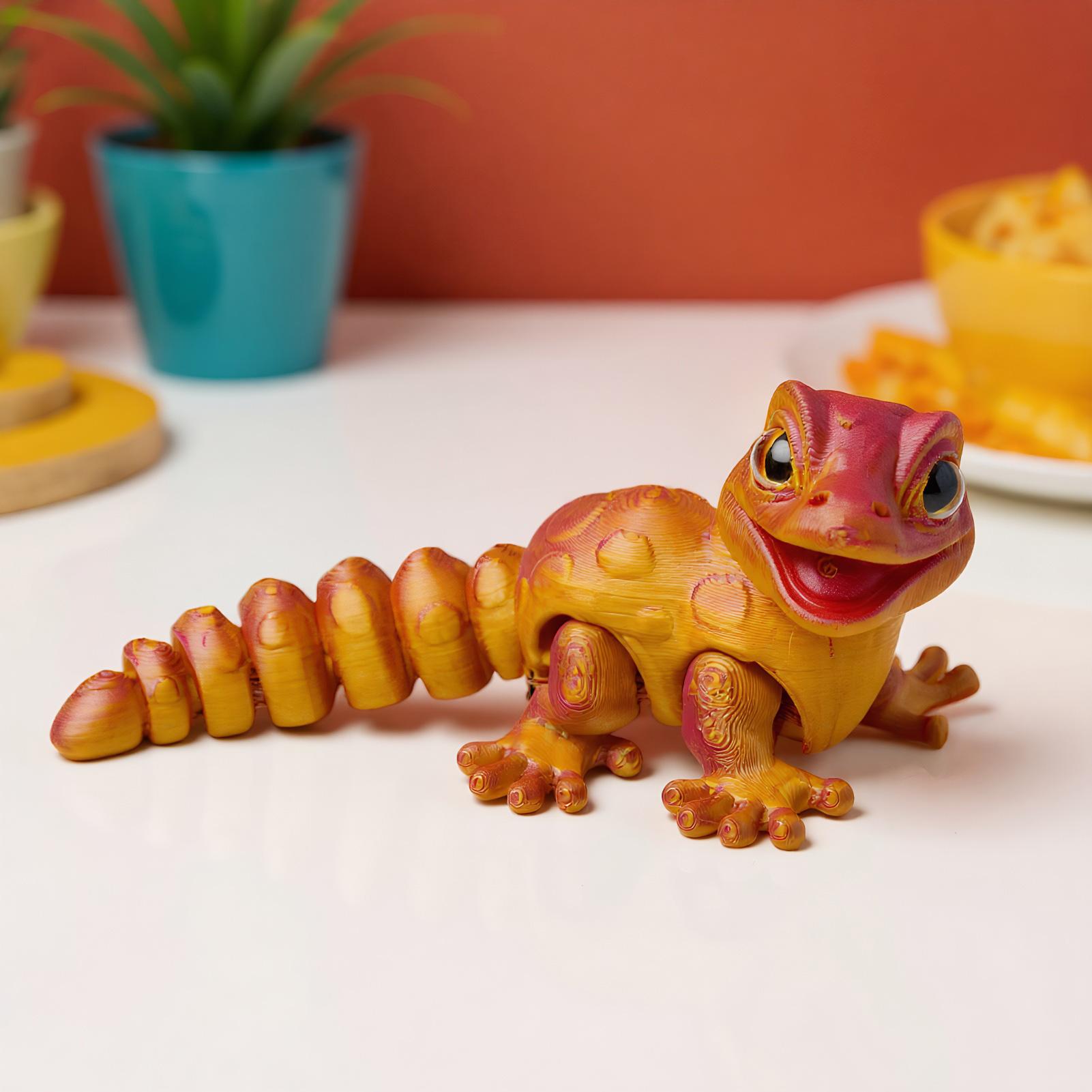 3D 프린팅 도마뱀 피규어 장난감, 아이들, 남자아이, - 3D Printing Mockup 리뷰 및 가격