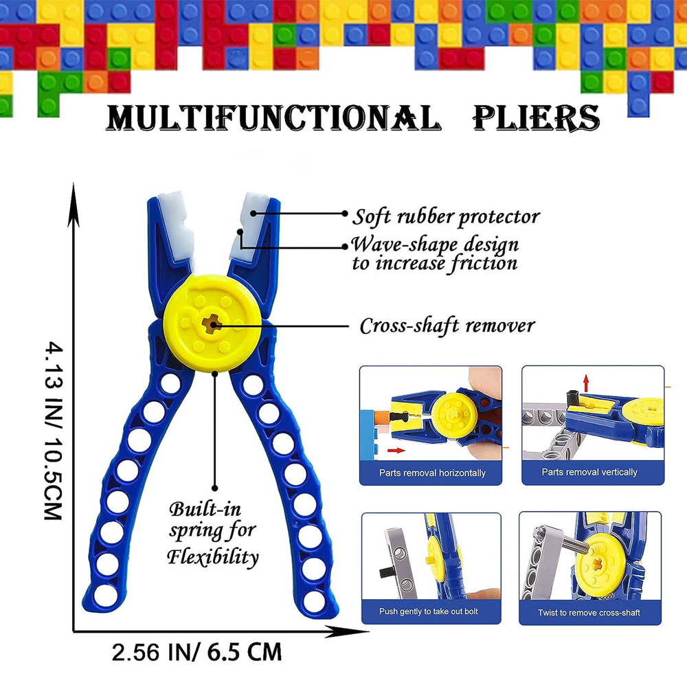 벽돌 장난감 측정 플레이트 빌딩 블록 펜치 클립 리무버 - 3D Printing Lego Bricks 리뷰 및 가격