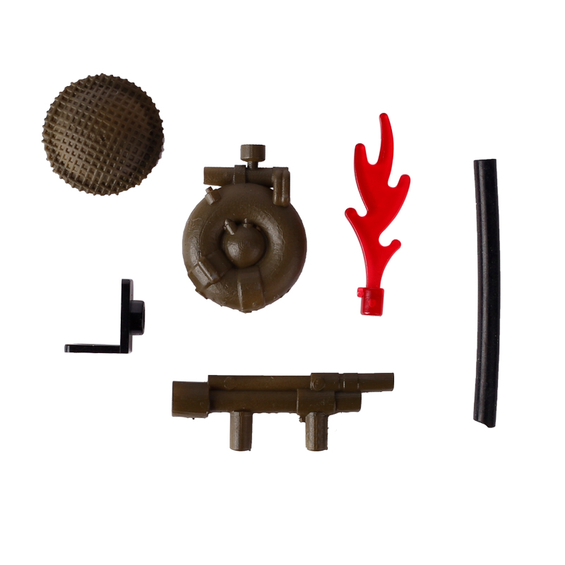 MOC WW2 군사 영국 MK-II 화염 방사기 3D  - 3D Printing Lego Bricks 리뷰 및 가격