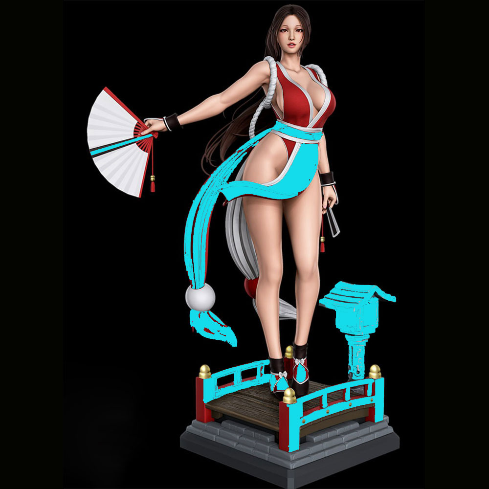 1/24 섹시한 긴머리 소녀 미니어처 레진 스태츄 75 - 3D Printing Mockup 리뷰 및 가격