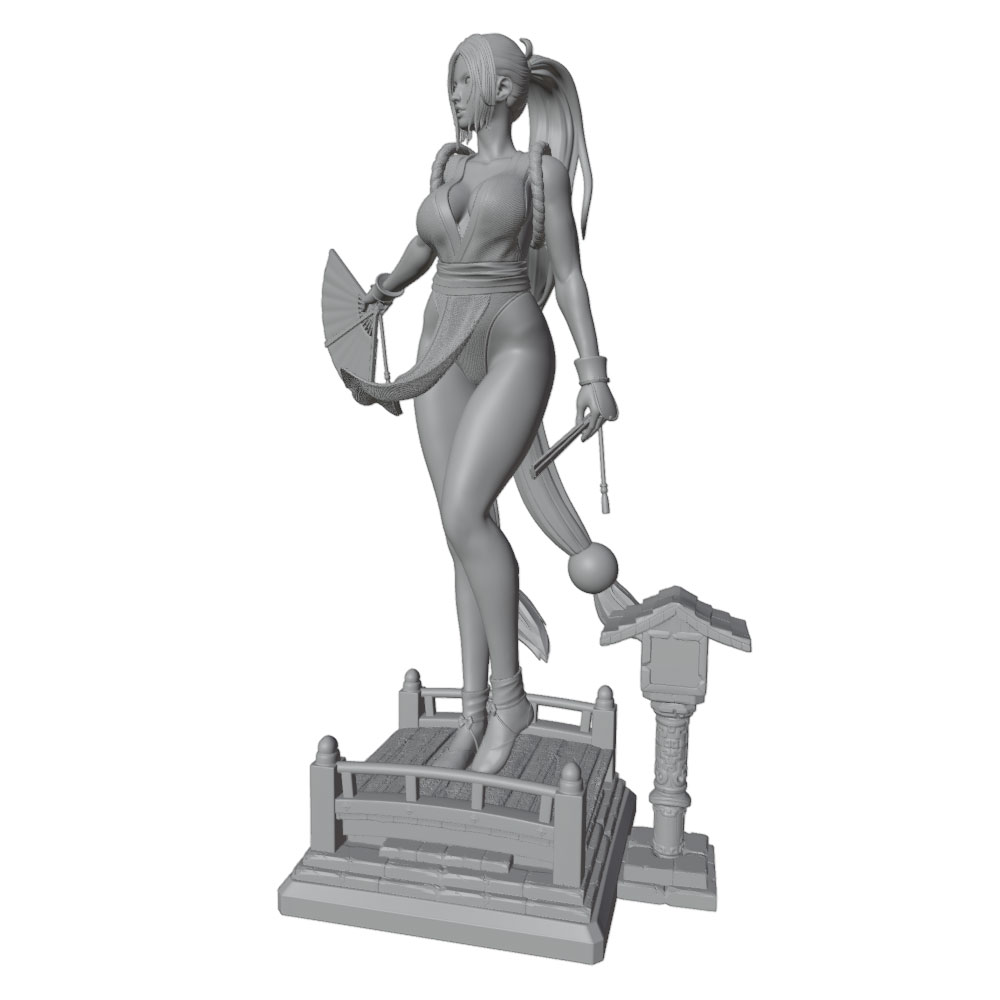 1/24 섹시한 긴머리 소녀 미니어처 레진 스태츄 75 - 3D Printing Mockup 리뷰 및 가격