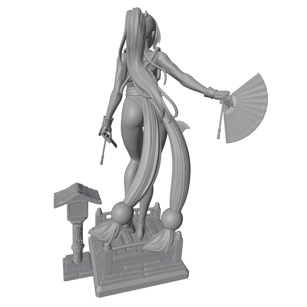1/24 섹시한 긴머리 소녀 미니어처 레진 스태츄 75 - 3D Printing Mockup 리뷰 및 가격