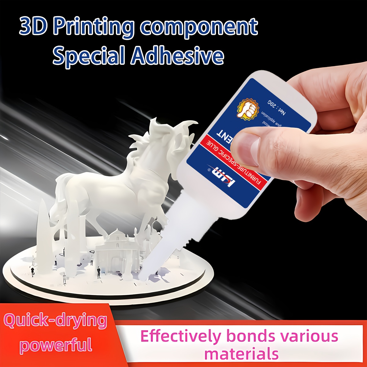 빠른 건조 투명 특수 접착제 20G 3D 인쇄 모델용  - 3D Printing Glue Stick 리뷰 및 가격