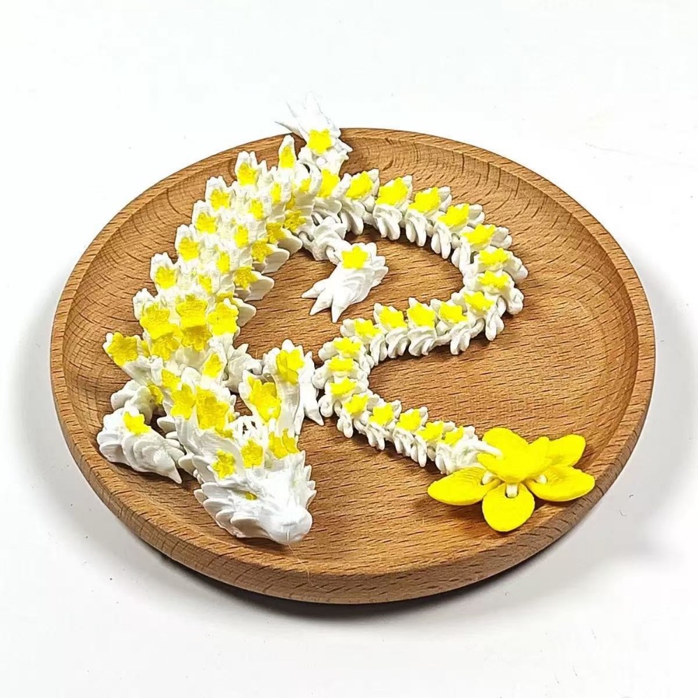 시뮬레이션된 눈을 가진 3D 프린팅 드래곤 사쿠라 드래 - 3D Printing Figure 리뷰 및 가격
