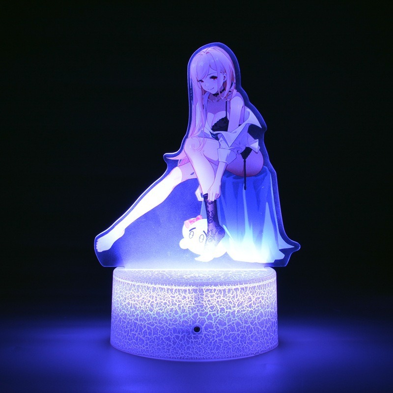 귀여운 애니메이션 마이 드레스업 달링 시리즈 무드등 만 - 3D Printing Character 리뷰 및 가격