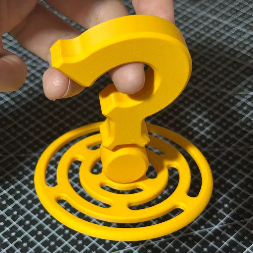 창의적인 3D 프린팅된 물음표 모양 바닥 배수구 덮개, - 3D Printing Question 리뷰 및 가격