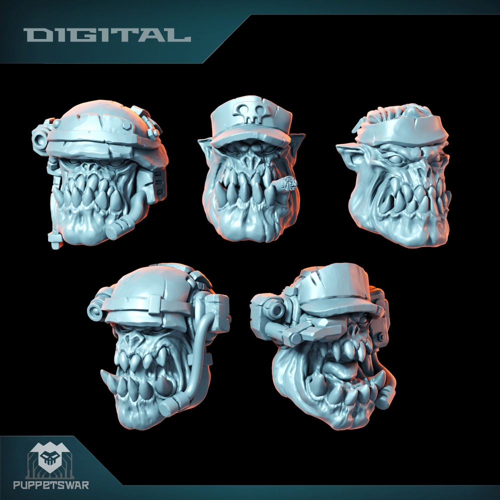 Orc Ultimate Badasses Squad, 녹 - 3D Printing Jobs 리뷰 및 가격