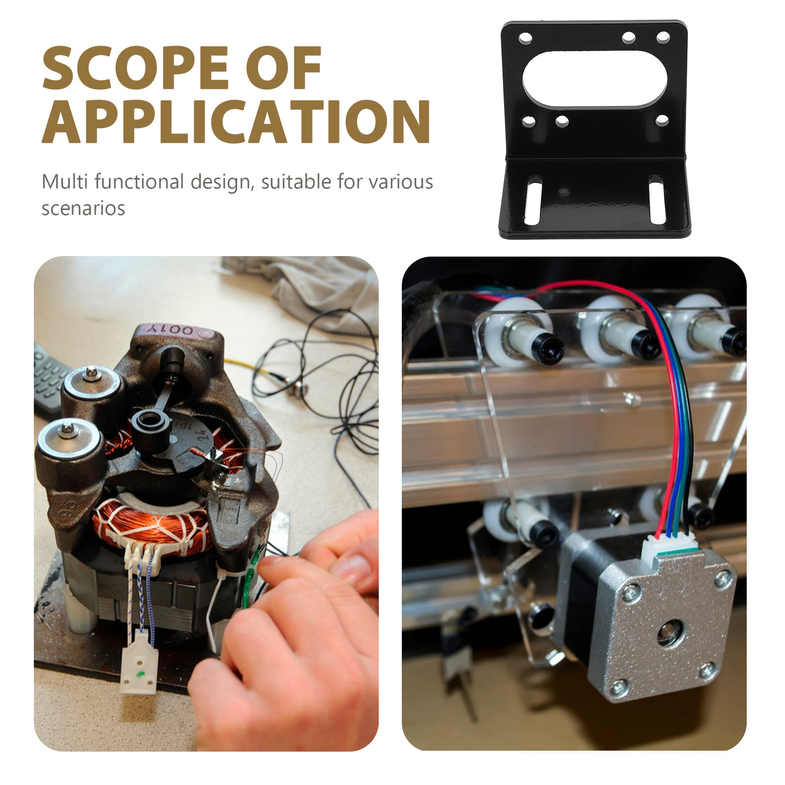 스틸 기어 모터 장착 브래킷 모터 마운트 홀더 (스테퍼 - Stepper Motor 리뷰 및 가격
