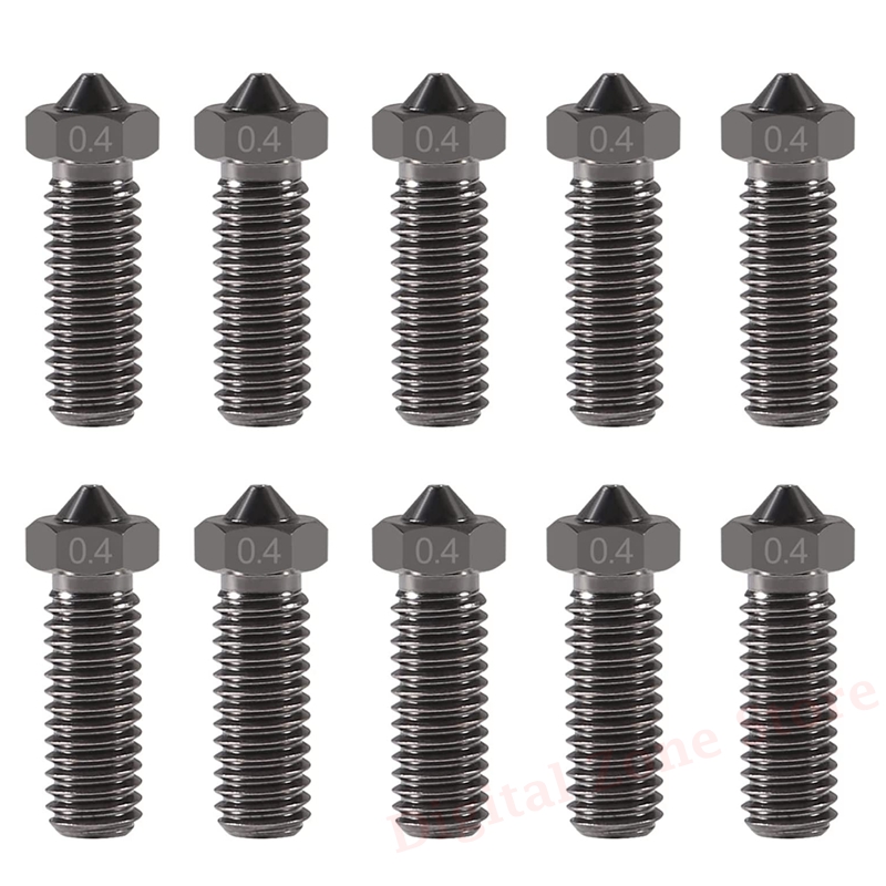 V6 경화 강철 화산 깍지 M6 스레드, 1.75mm  - 3D Printing Xyz 리뷰 및 가격