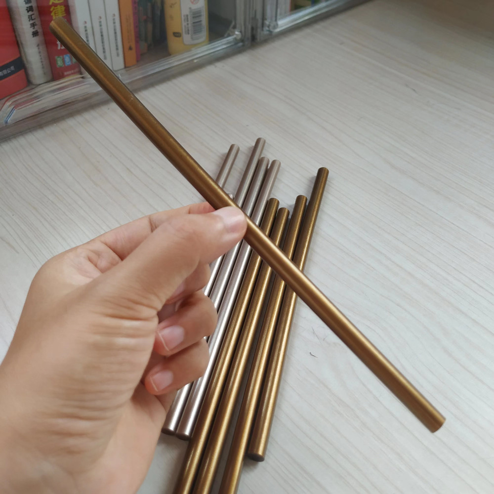15개/묶음 앤틱 메탈 색상 핫멜트 글루 스틱 실리콘  - 3D Printing Glue Stick 리뷰 및 가격