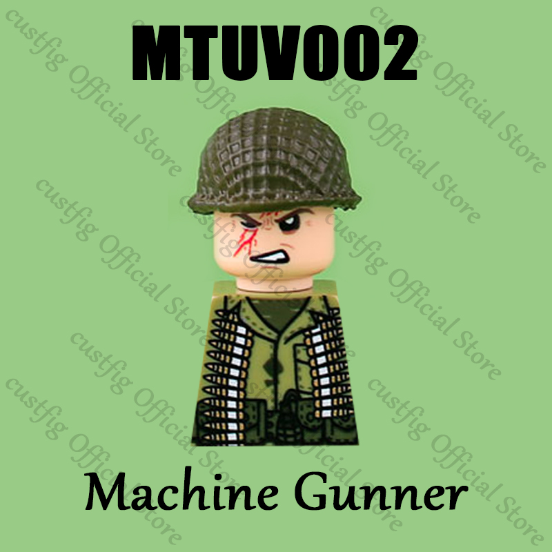 WW2 군인 피규어 무기 3D UV 인쇄 빌딩 블록 베 - 3D Printing Lego Bricks 리뷰 및 가격