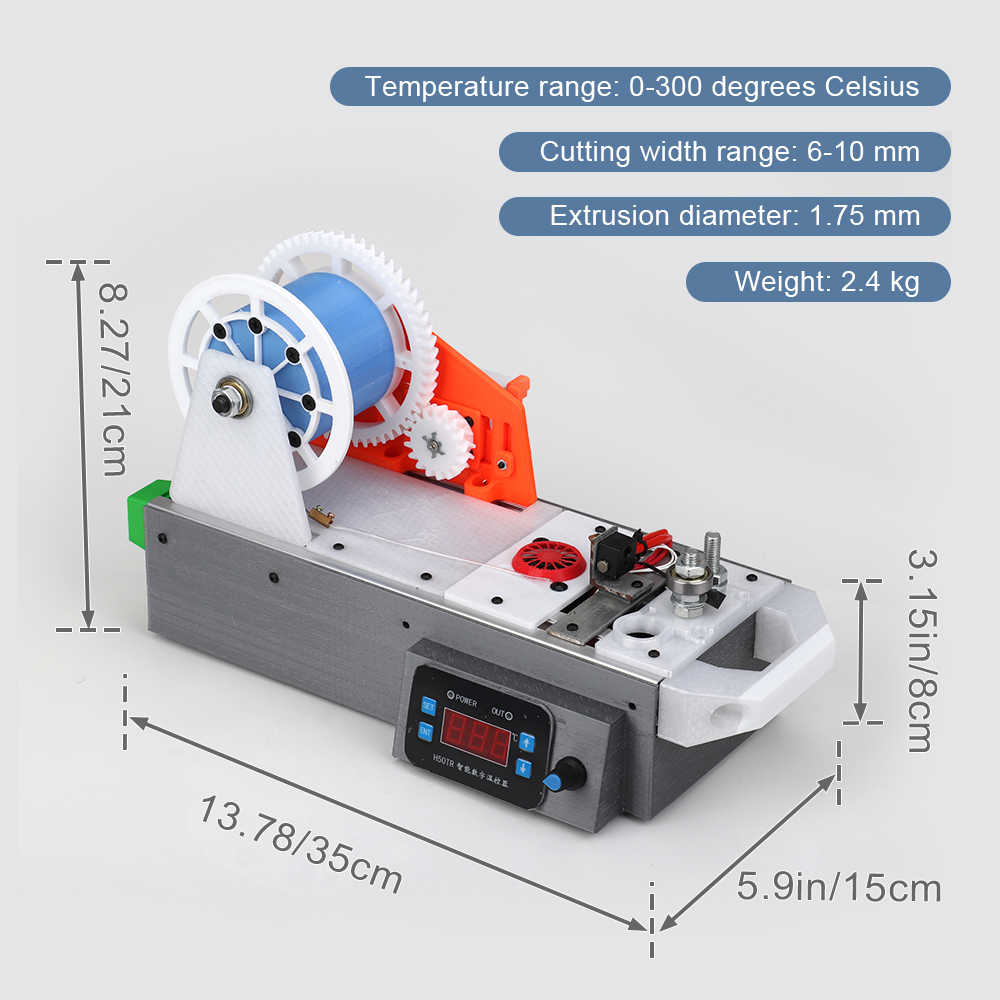 PET 병에서 3D 프린팅 필라멘트 제조 기계, 데스크 - 3D Printing Plastic 리뷰 및 가격