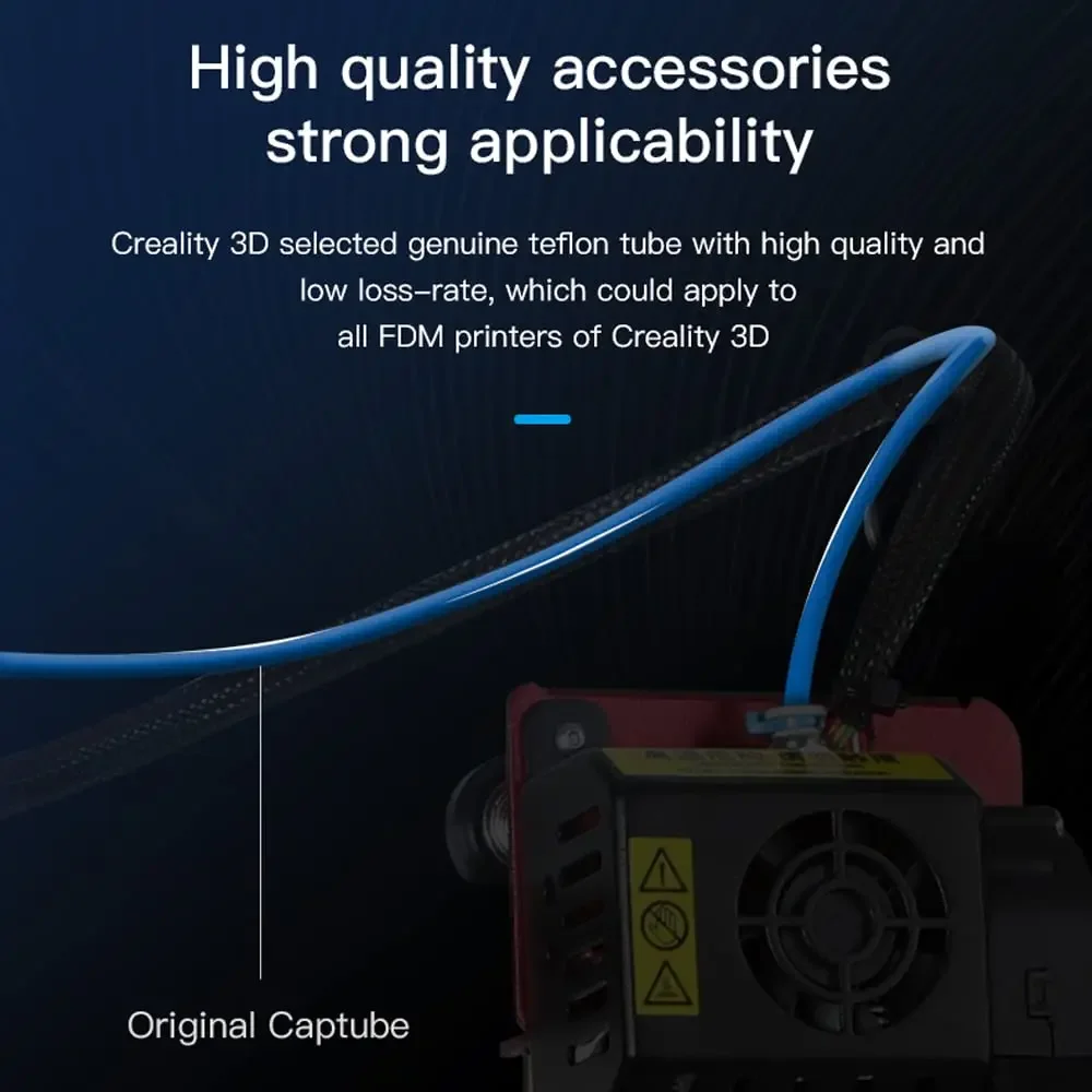 Capricorn Bowden PTFE 튜빙 블루 3D - 3D Printing Xyz 리뷰 및 가격
