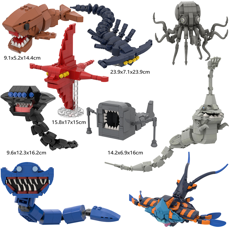 도시 시리즈 3D 프린트 동물 피규어 빌딩 블록 바다  - 3D Printing Lego Bricks 리뷰 및 가격