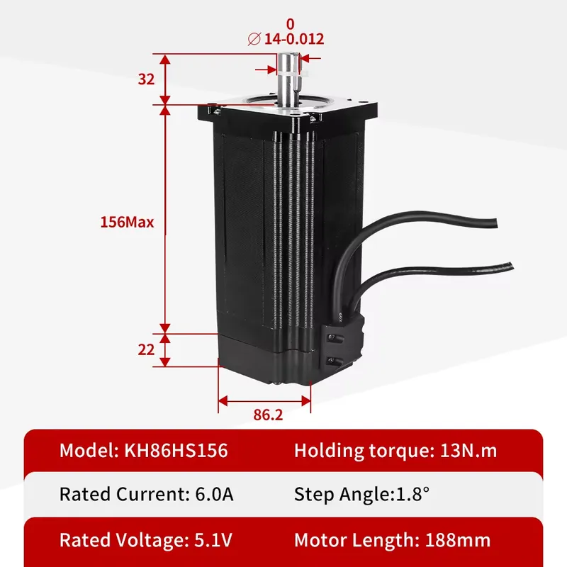카이홍 86x86x156+22mm 12Nm 하이브리드  - Stepper Motor 리뷰 및 가격