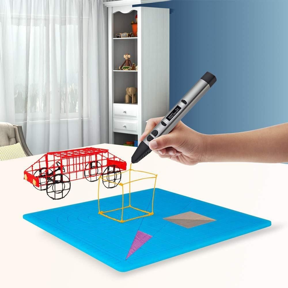 3D 인쇄 펜 실리콘 디자인 매트 2 손가락 보호기 템 - 3D Printing Pen For Adults 리뷰 및 가격