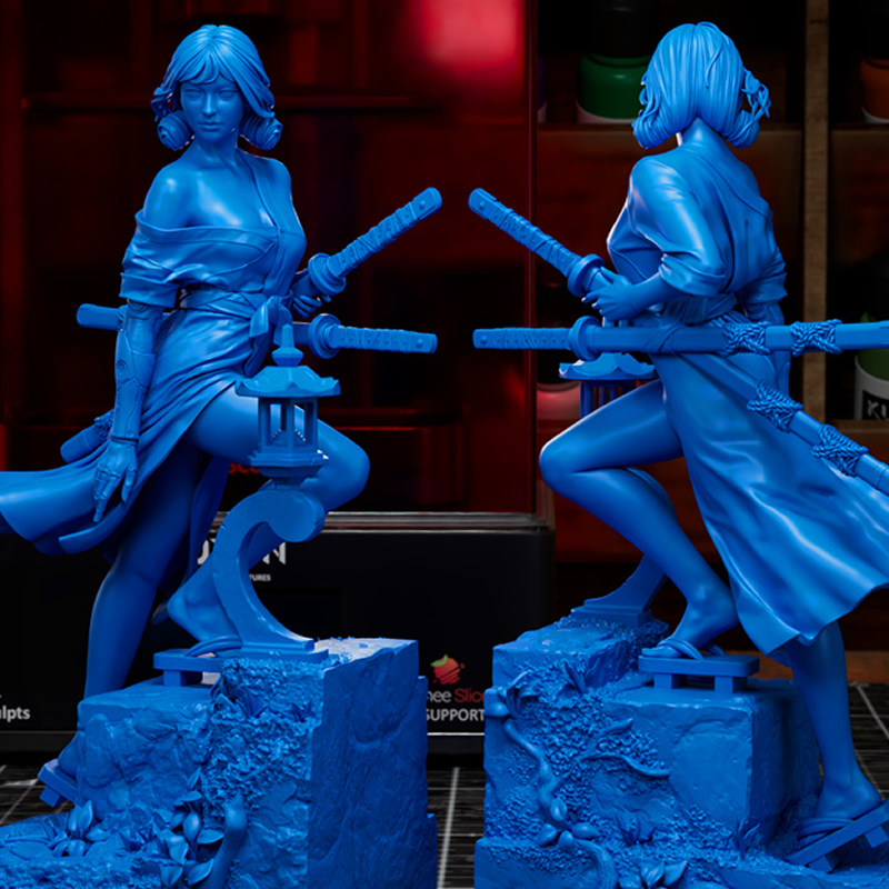 3가지 스타일 게임 캐릭터 6642 키라 메카이 3D  - 3D Printing Character 리뷰 및 가격
