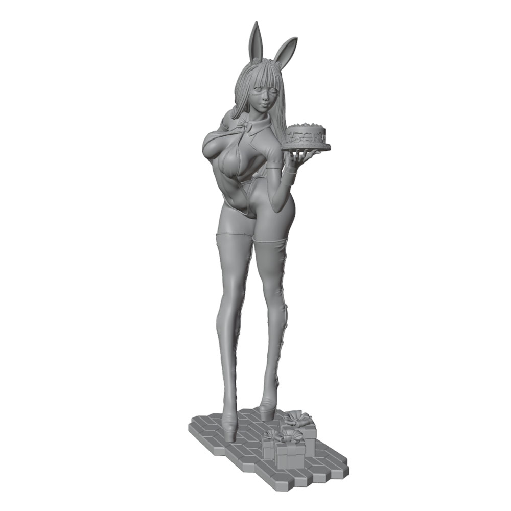 1/24/12/6 휴일 파티 테마 버니걸 캐릭터, 귀여 - 3D Printing Mockup 리뷰 및 가격