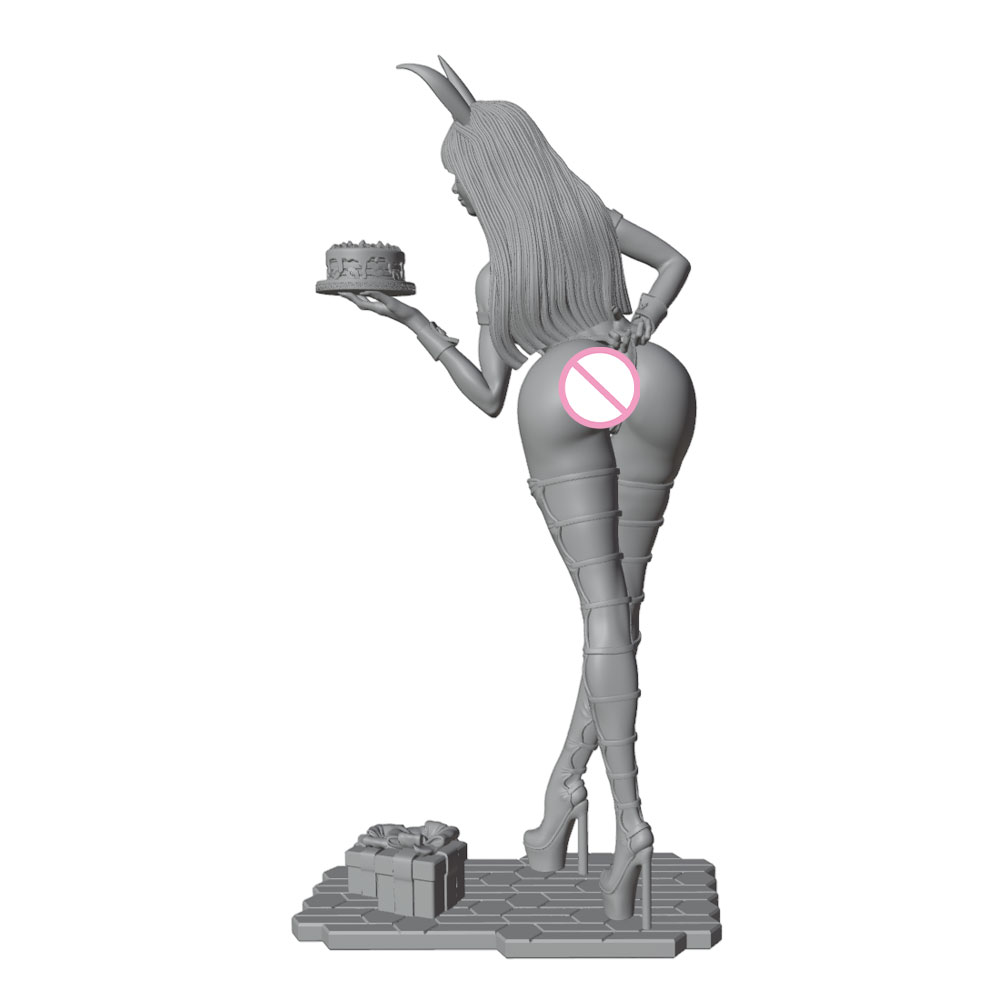 1/24/12/6 휴일 파티 테마 버니걸 캐릭터, 귀여 - 3D Printing Mockup 리뷰 및 가격