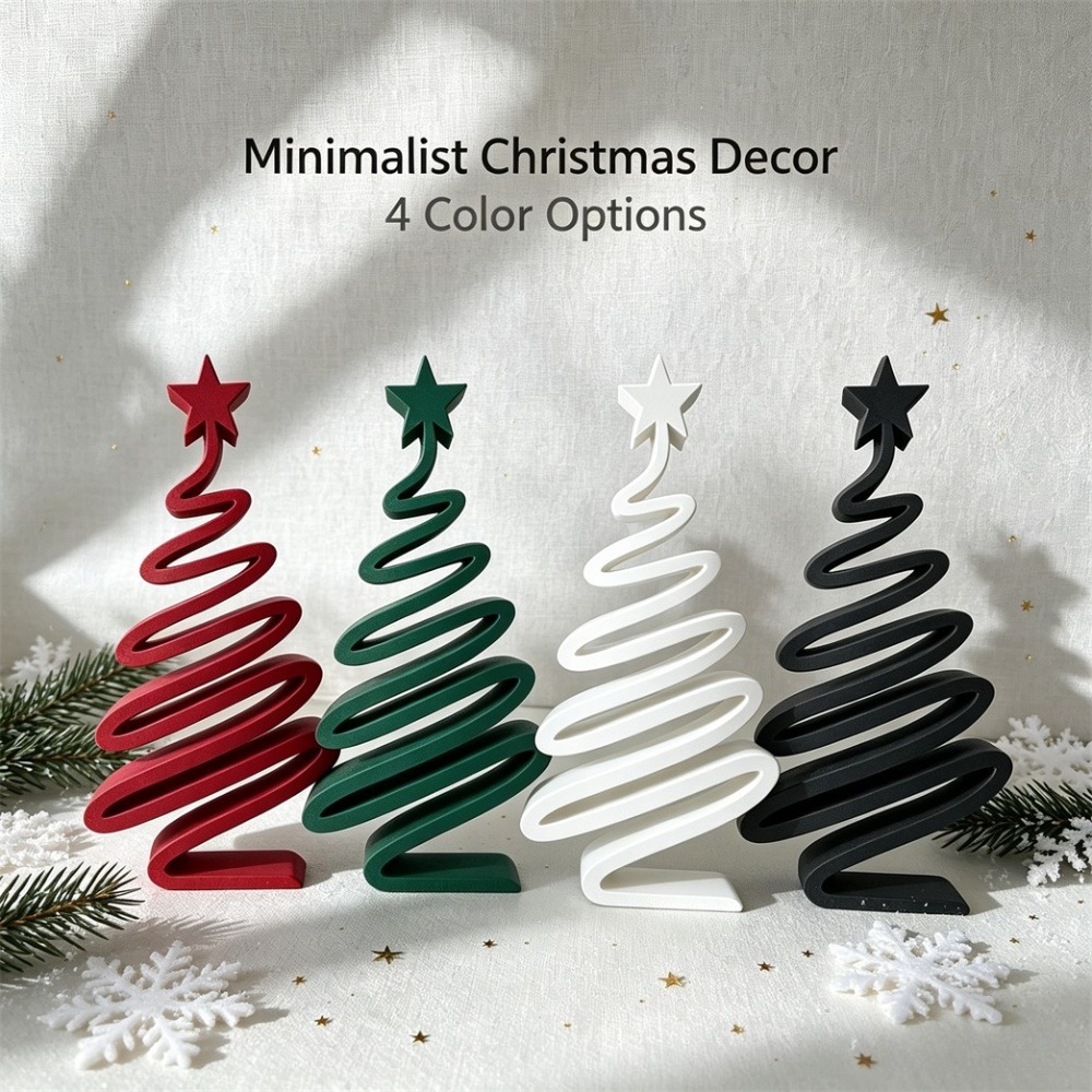 3D 프린팅 미니멀리스트 크리스마스 트리 장식품, 테이 - 3D Printing Xmas 리뷰 및 가격