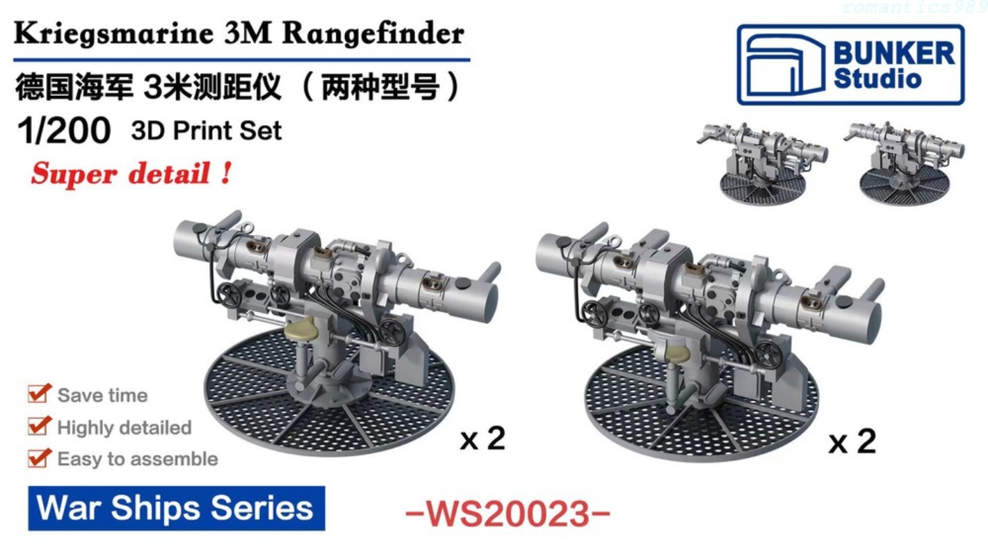 BUNKER Studio WS20023 1/200 Kr - 3D Printing Jobs 리뷰 및 가격