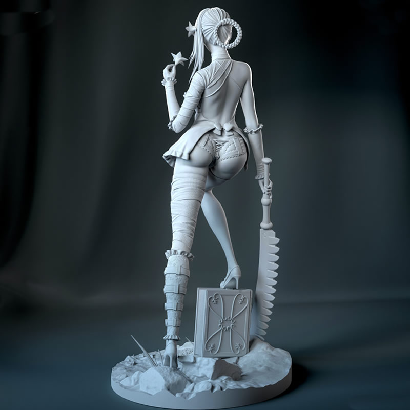 게임 캐릭터 6004 케인 3D 프린트 모델, 미조립  - 3D Printing Character 리뷰 및 가격