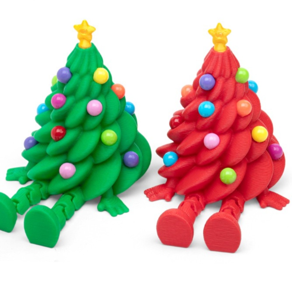 3D 프린팅 크리스마스 트리 피규어 다관절 가동식 크리 - 3D Printing Xmas 리뷰 및 가격