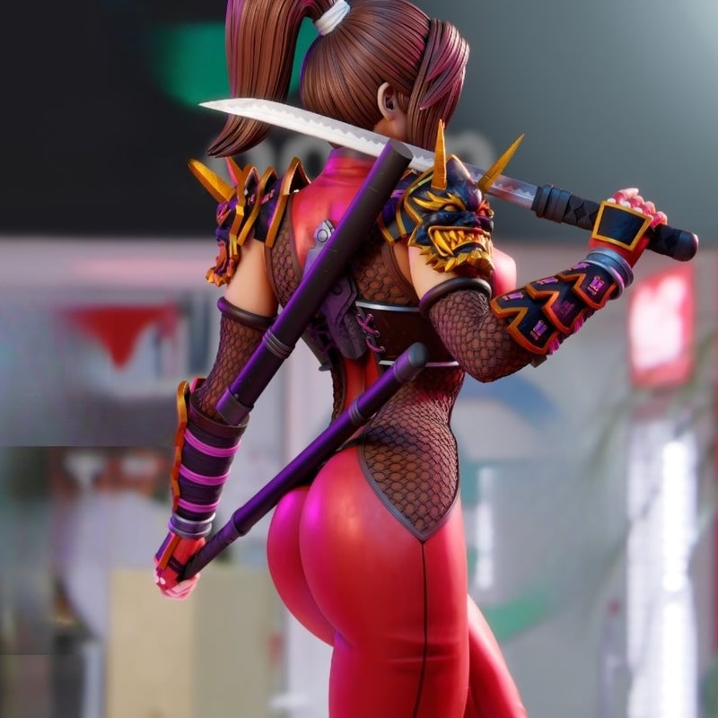 2 스타일 게임 캐릭터 6125 Taki NSFW 3D - 3D Printing Character 리뷰 및 가격