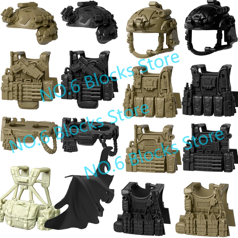 군사 피규어 액세서리 빌딩 블록 3D 프린팅 전술 헬멧 - 3D Printing Lego Bricks 리뷰 및 가격
