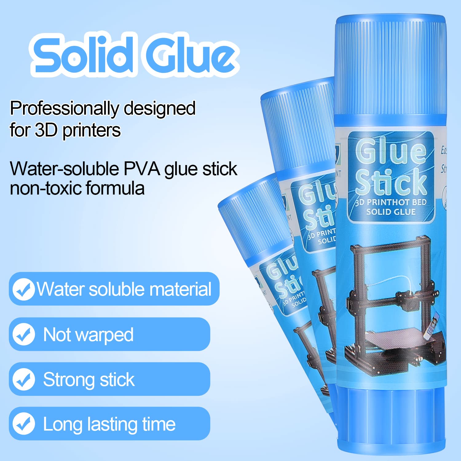 3D 프린터 글루 스틱 핫베드 3D 프린터 베드 접착제 - 3D Printing Glue Stick 리뷰 및 가격