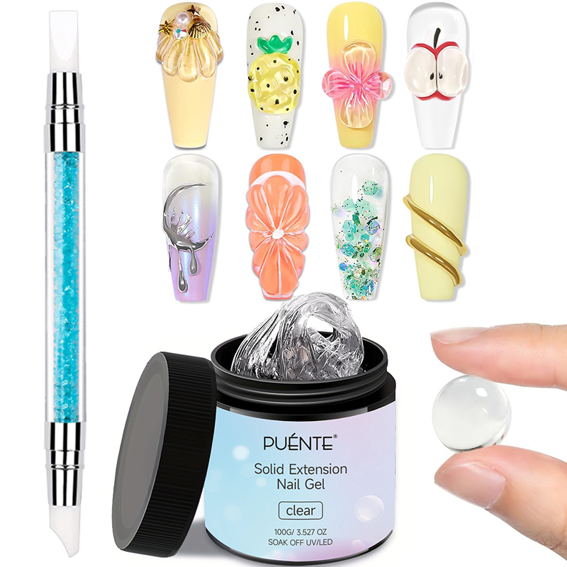 푸엔테 100g 투명 논스틱 핸드 익스텐션 네일 젤 ( - 3D Printing Glue Stick 리뷰 및 가격